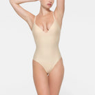 Skims Body Push-Up Thongs Bodysuit Sand