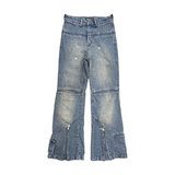 Tiberius Flared Jeans with no cargo pockets