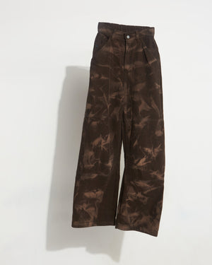 Echo Baggy Denim in brown wash