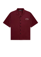 EVEMEN BOWLING SHIRT - WINE