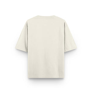 Brahma India // Beige Oversized Unisex T-shirt