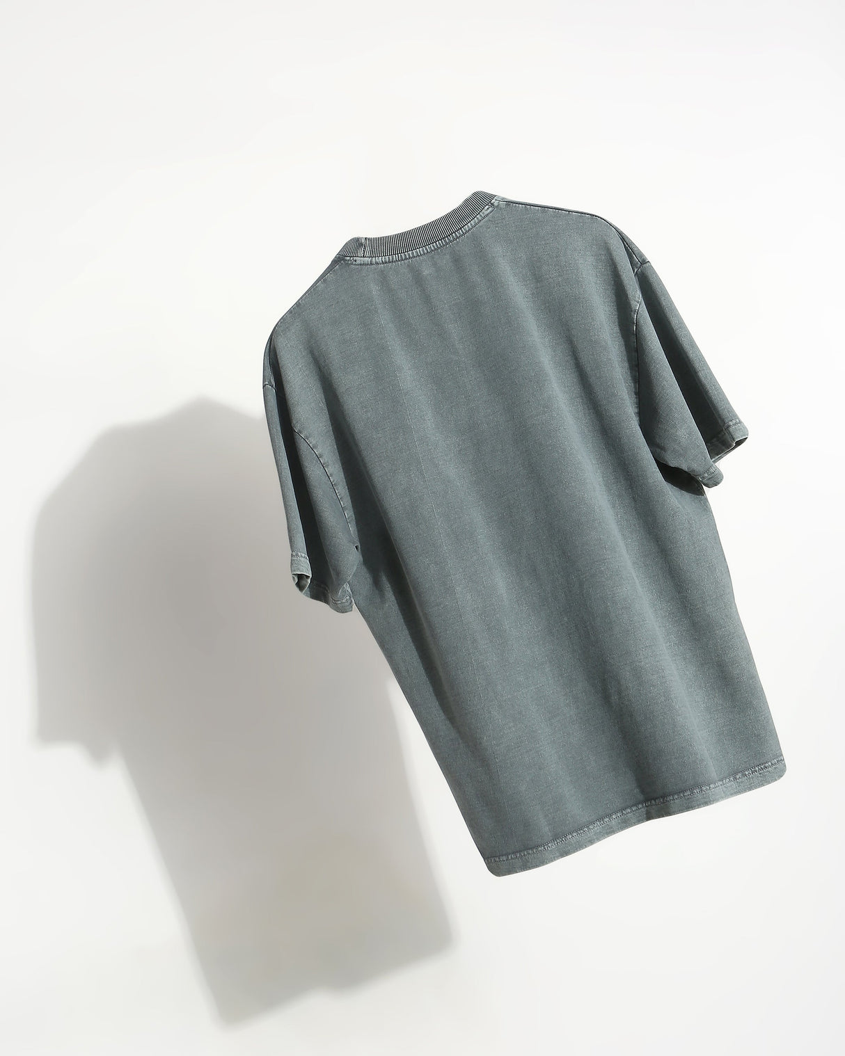 Mineral Washed Past Grey T- Shirt
