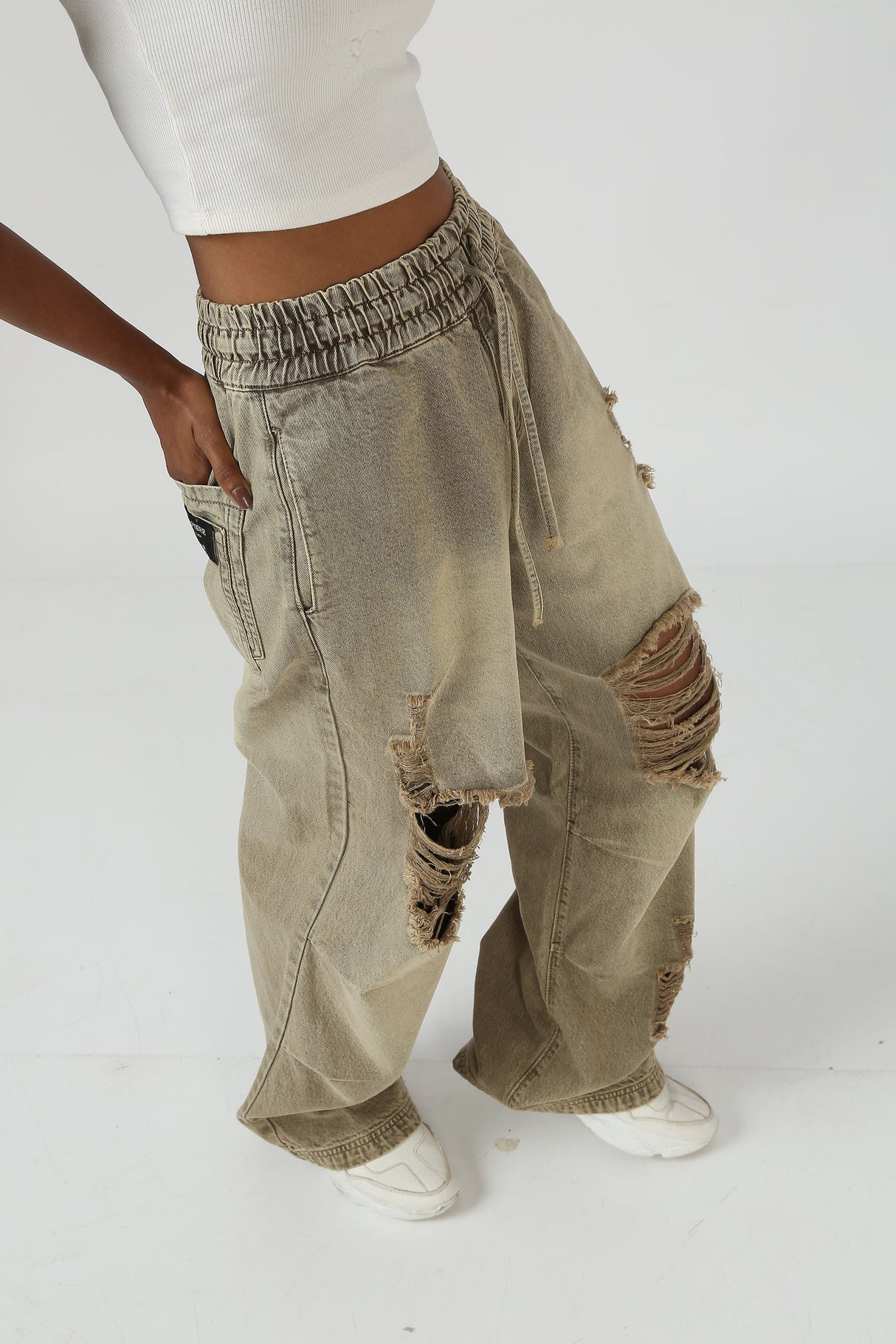 Sand Wash Baggy Denim