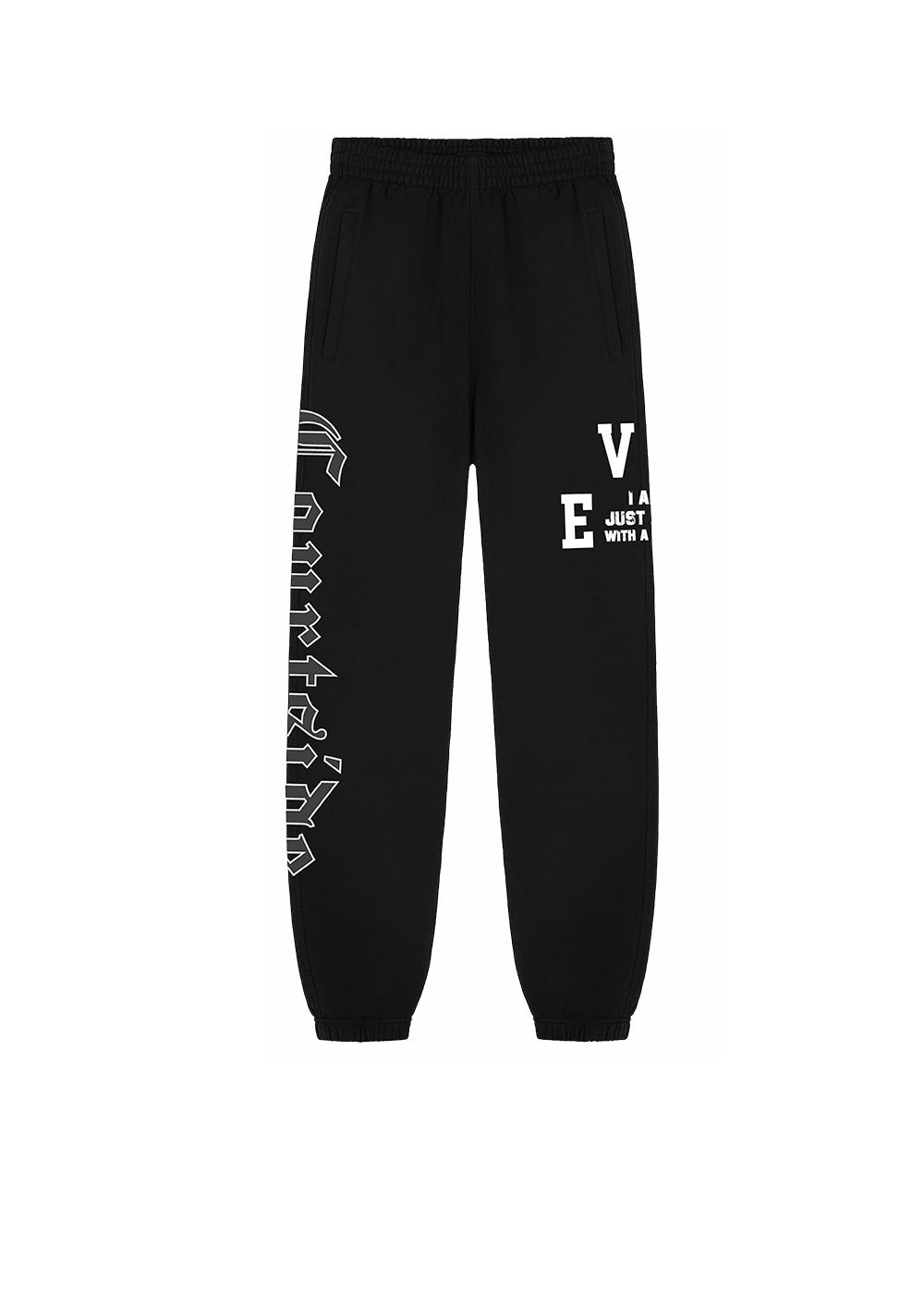 EVEMEN COURTSIDE SWEATPANT - BLACK