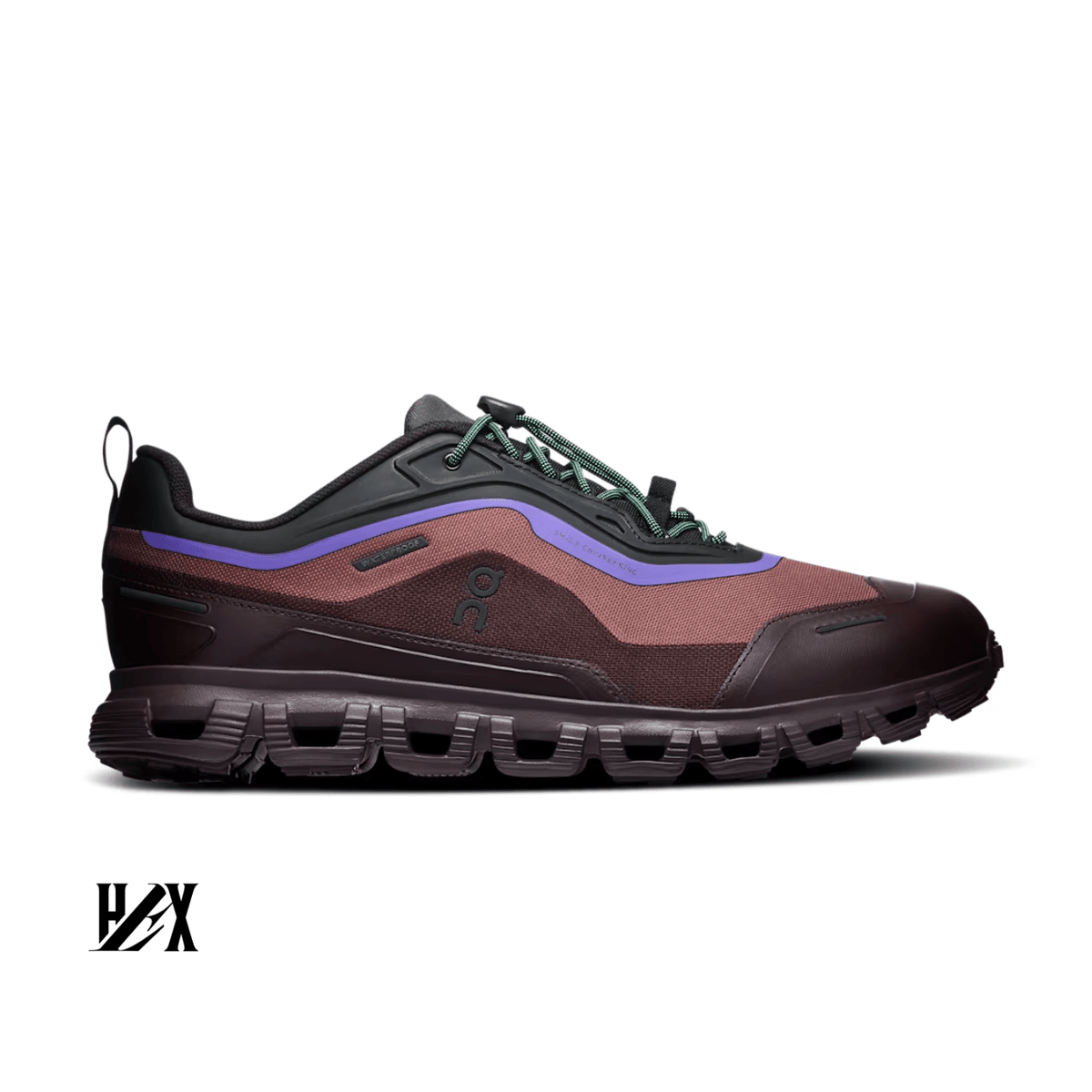 On Running Cloud 6 Geo Waterproof Black | Tyrian
