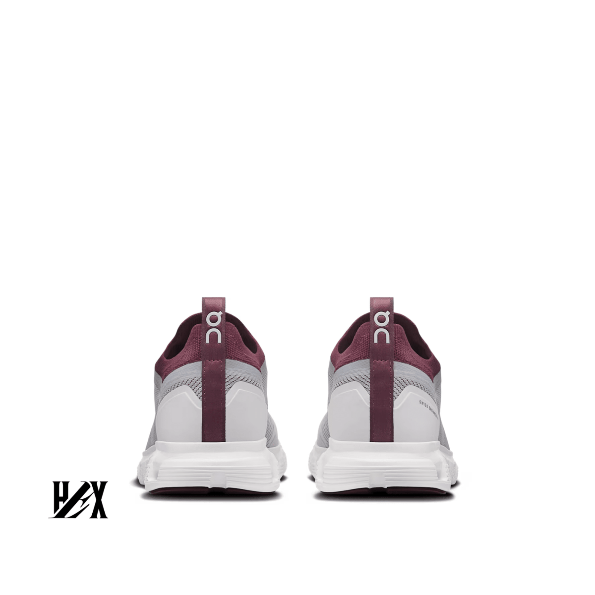 On Running Cloud 6 Versa Silver | Maroon