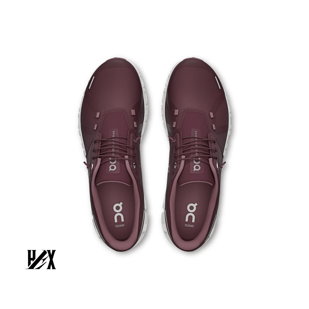 On Running Cloud 6 Maroon | Ivory