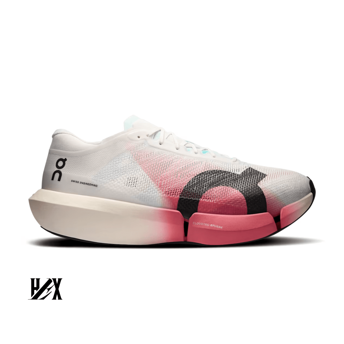 On Running Cloudboom Strike 2 White | Camellia