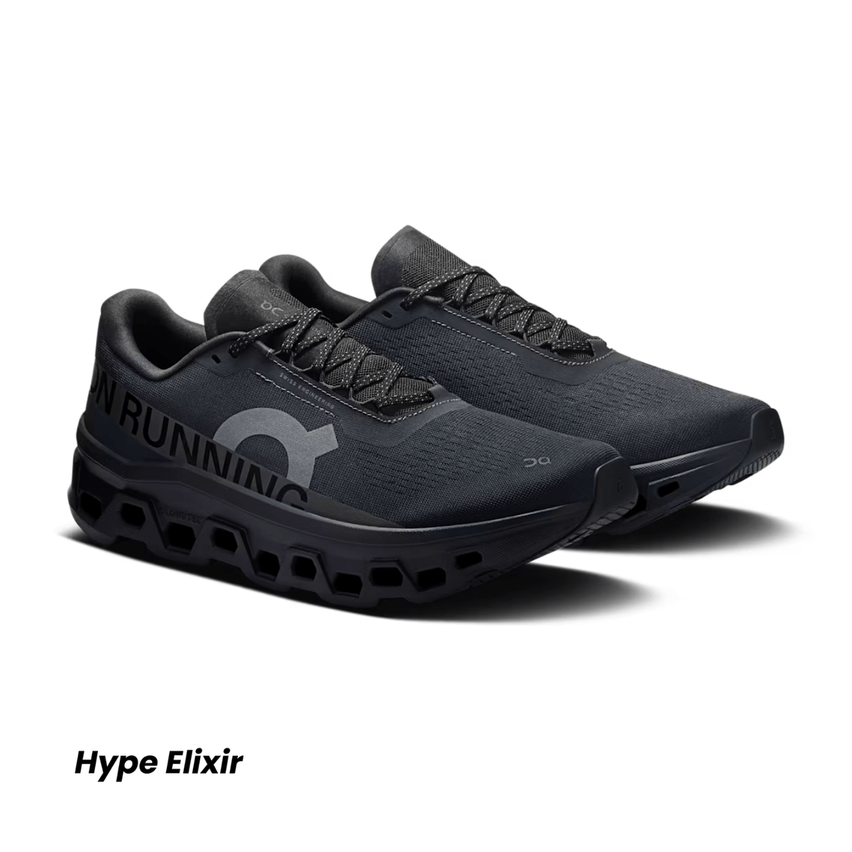 On Running Cloudmonster 1 Black Black