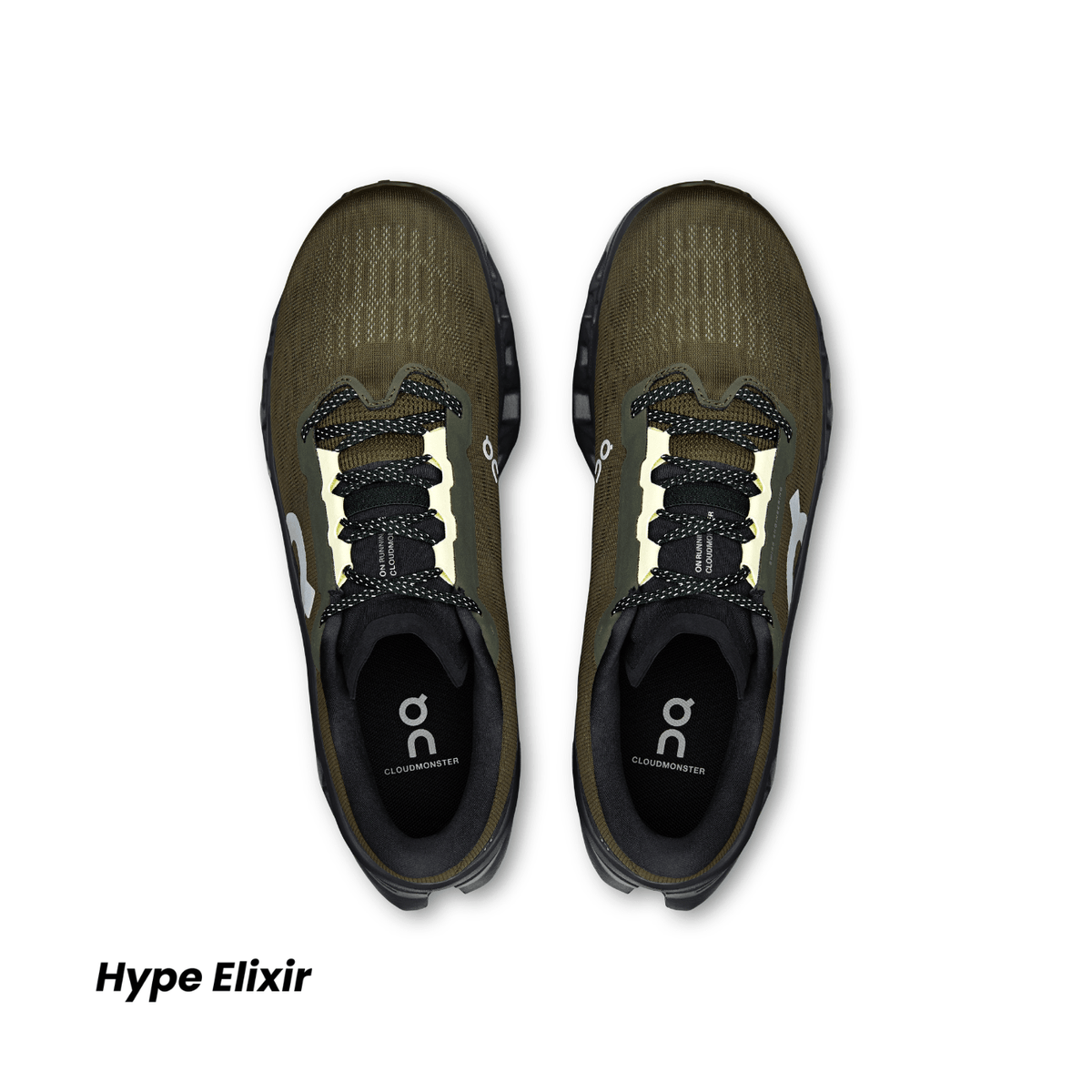 On Running Cloudmonster 3 Olive Eclipse