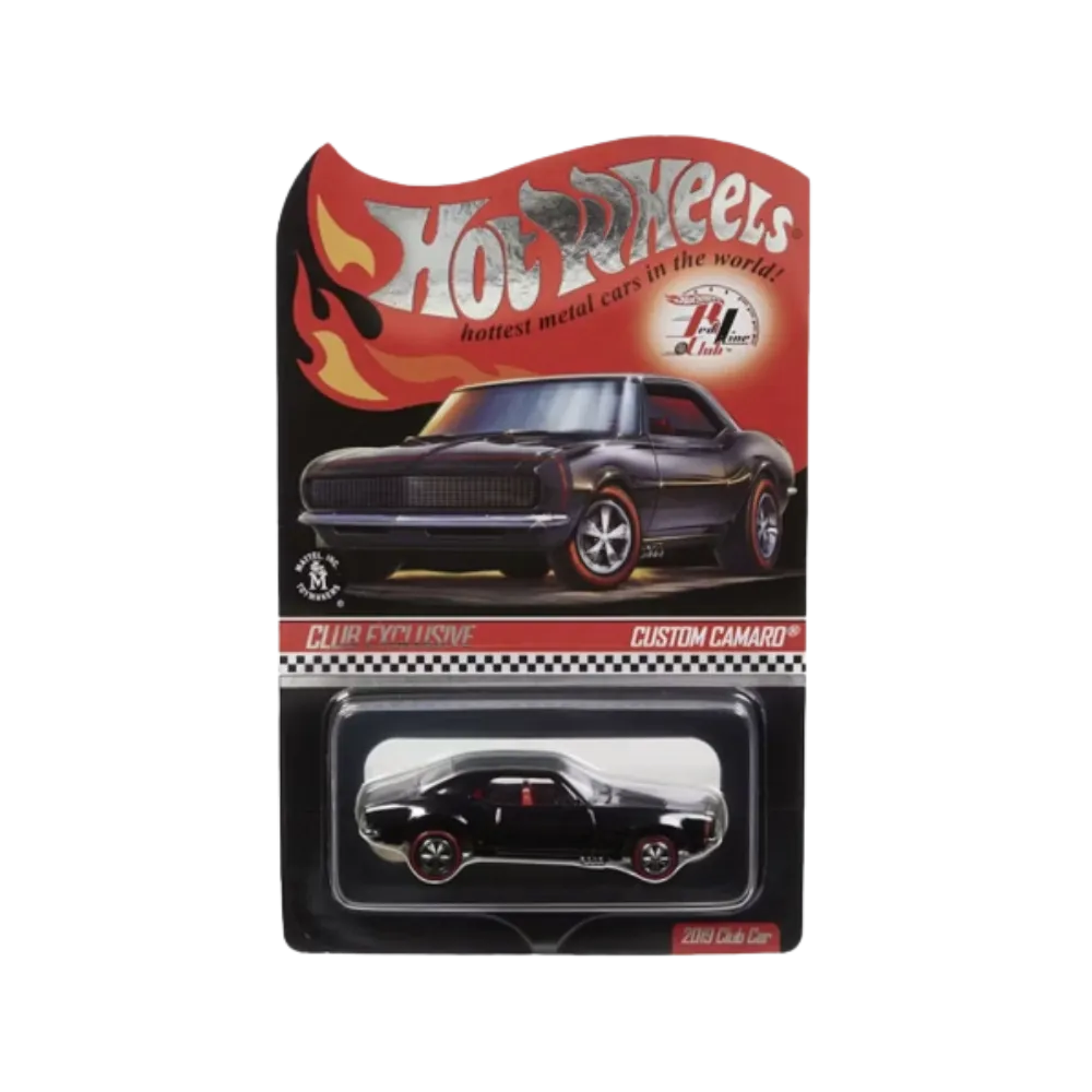 Hot Wheels RLC Custom Camaro Spectraflame Black