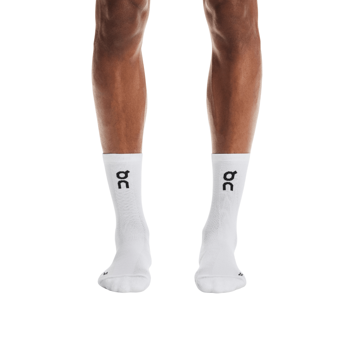 On Running Core Run Sock High 2P White