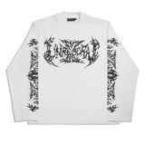 Hardcore Metal Logo - White Tshirt