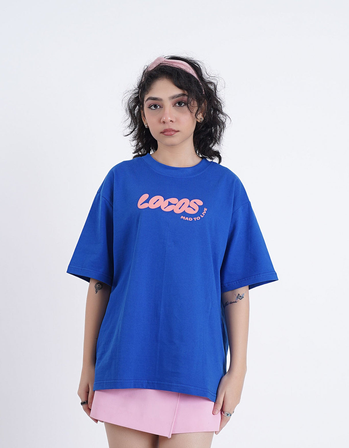 LOCOS Flower Printed T-shirt