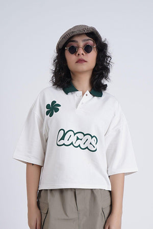 Cropped Polo Shirt - dawntown