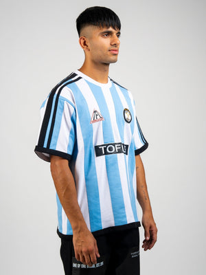 Blue Stripe FB Jersey - dawntown