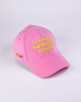 Pointless // Baby Pink Baseball Cap