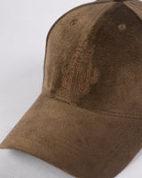 Brahma // Bear Brown Suede Baseball Cap