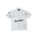 TWENNYSIX NOTEBOOK SCRIBBLE SHIRT - dawntown