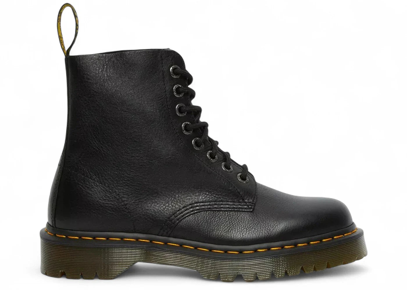 Dr. Martens 1460 Bex Pisa Leather Lace Up Boot Black