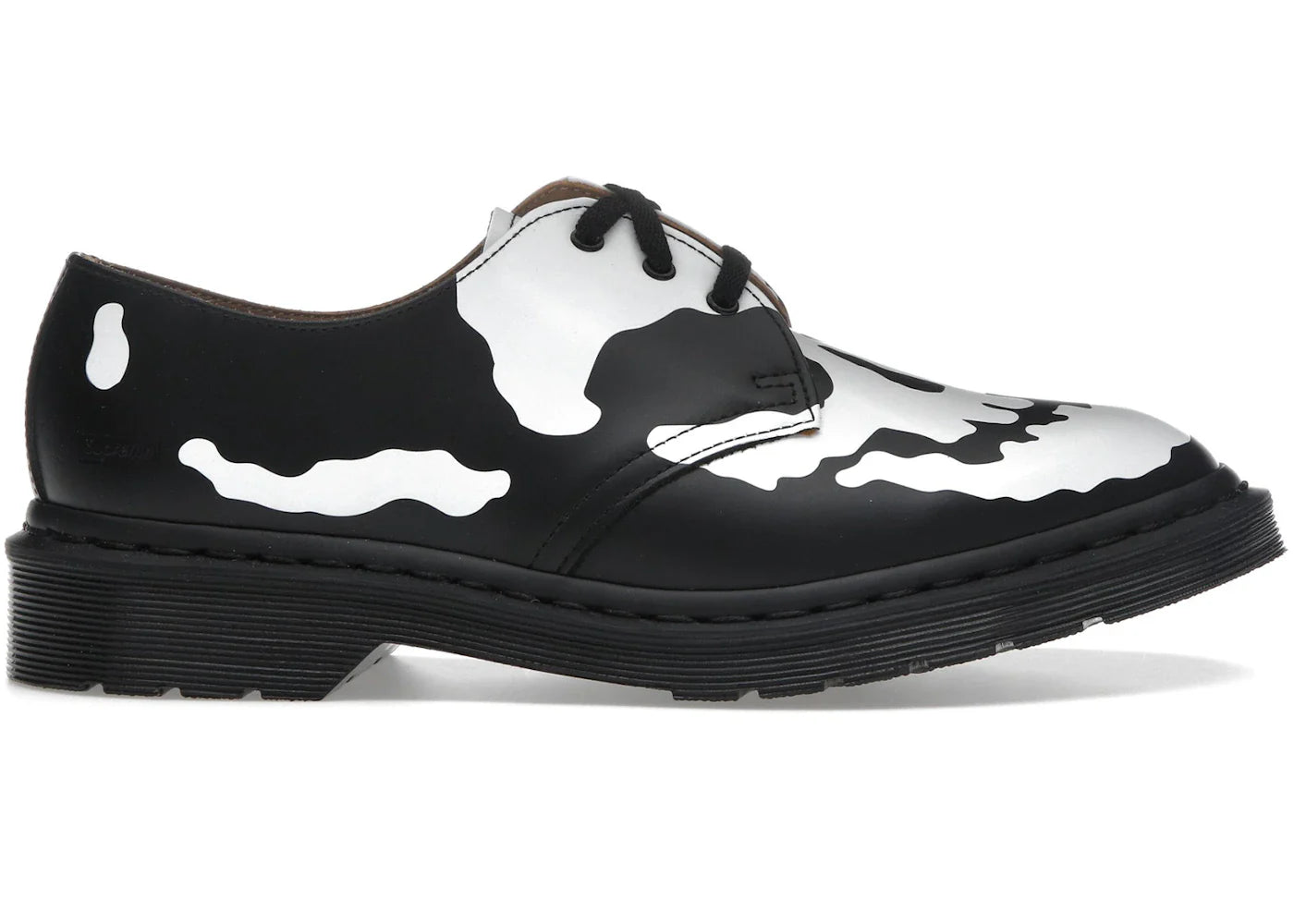 Supreme × Dr.Martens 1461 Skull 3 Eye Dr. Martens 1461 3-Eye Shoe Supreme Skull Black White – Dawntown