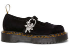 Dr. Martens Addina Heaven Marc Jacobs Black Velvet Womens