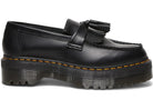 Dr. Martens Adrian Leather Platform Tassel Loafer Black Womens