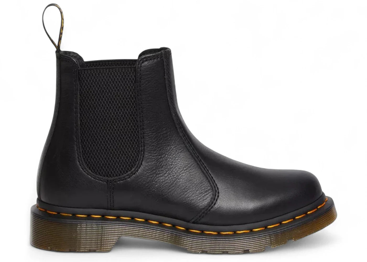 Dr. Martens Chelsea 2976 Virginia Leather Chelsea Boot Black Womens