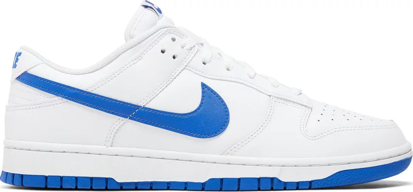 Dunk Low "White Hyper Royal"