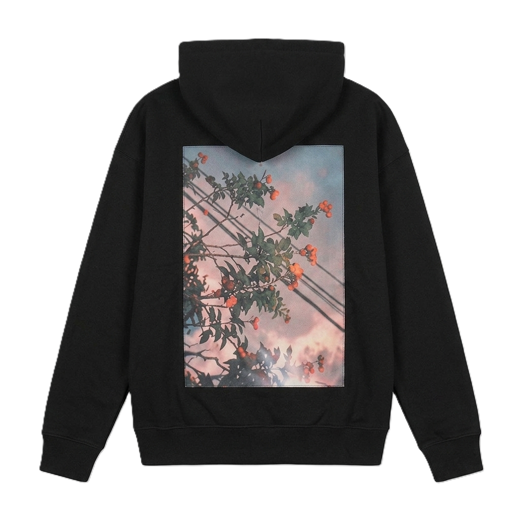 Essentials FOG Floral Black Hoodie FW19