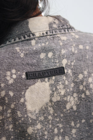 LIGHT GREY WASH SHACKET