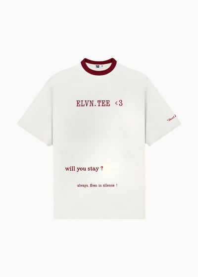 ‘QUIET PROMISE’ TEE | OFF WHITE