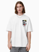 All Saints Breaker Short Sleeve T-Shirt 'chalk-white'