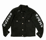 Richés Garçons Club  Motif Trucker Denim Jacket