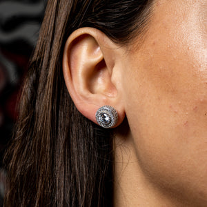 Clustered Stud Earring