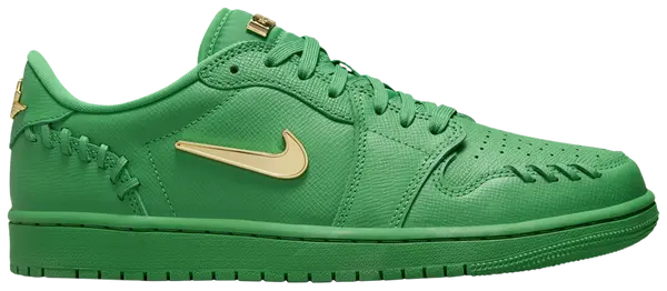 Air Jordan 1 Low Method of Make 'Lucky Green'