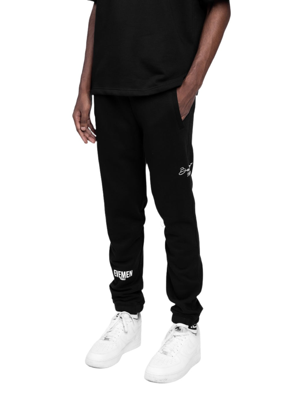 EVEMEN GENESIS SWEATPANTS - BLACK