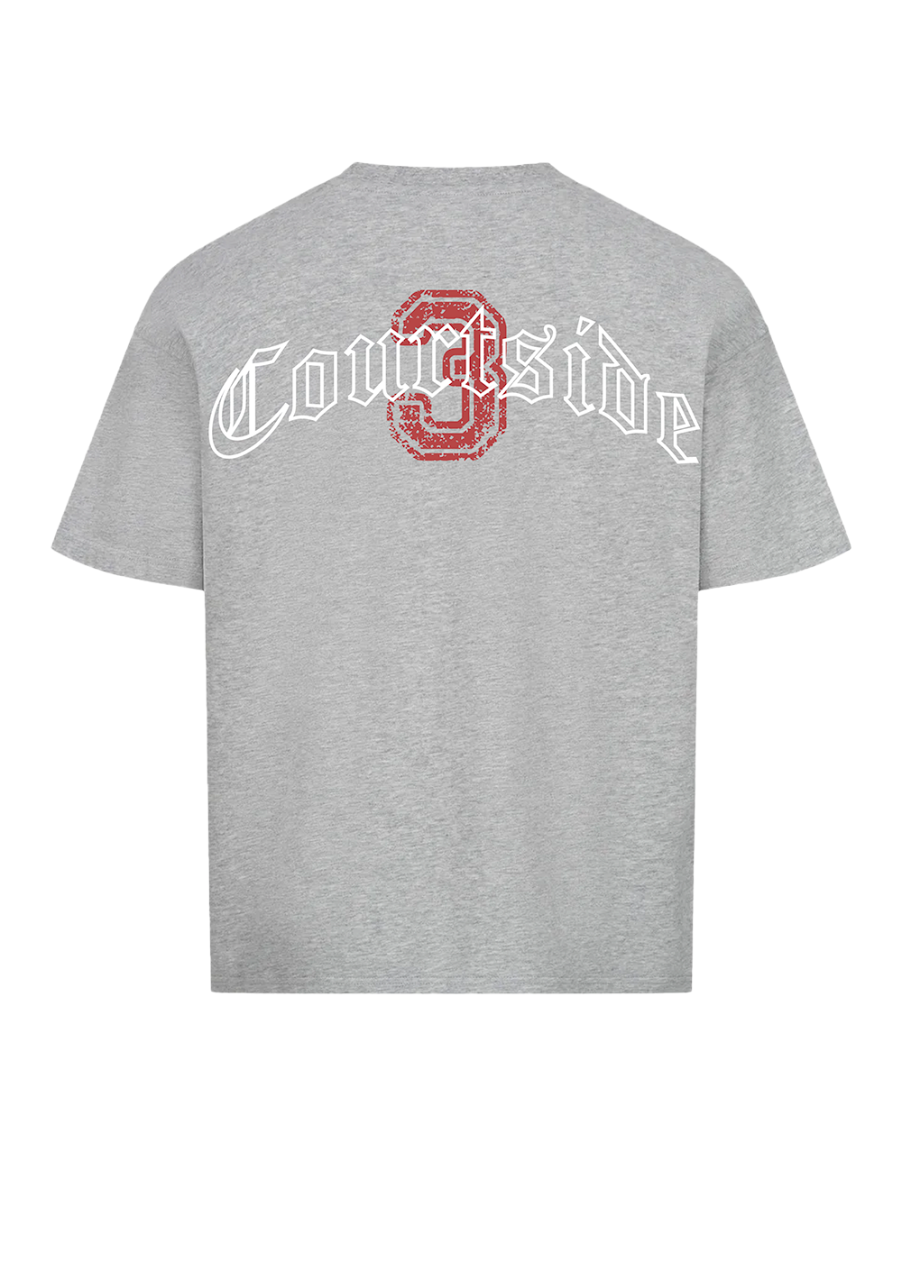 EVEMEN COURTSIDE T-SHIRT - MARL GREY