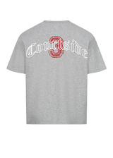 EVEMEN COURTSIDE T-SHIRT - MARL GREY