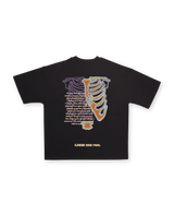 HOUSE OF BRAHMA // Ghor Kaliyug // Black Oversized Unisex T-shirt - dawntown