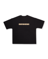 HOUSE OF BRAHMA // Ghor Kaliyug // Black Oversized Unisex T-shirt - dawntown