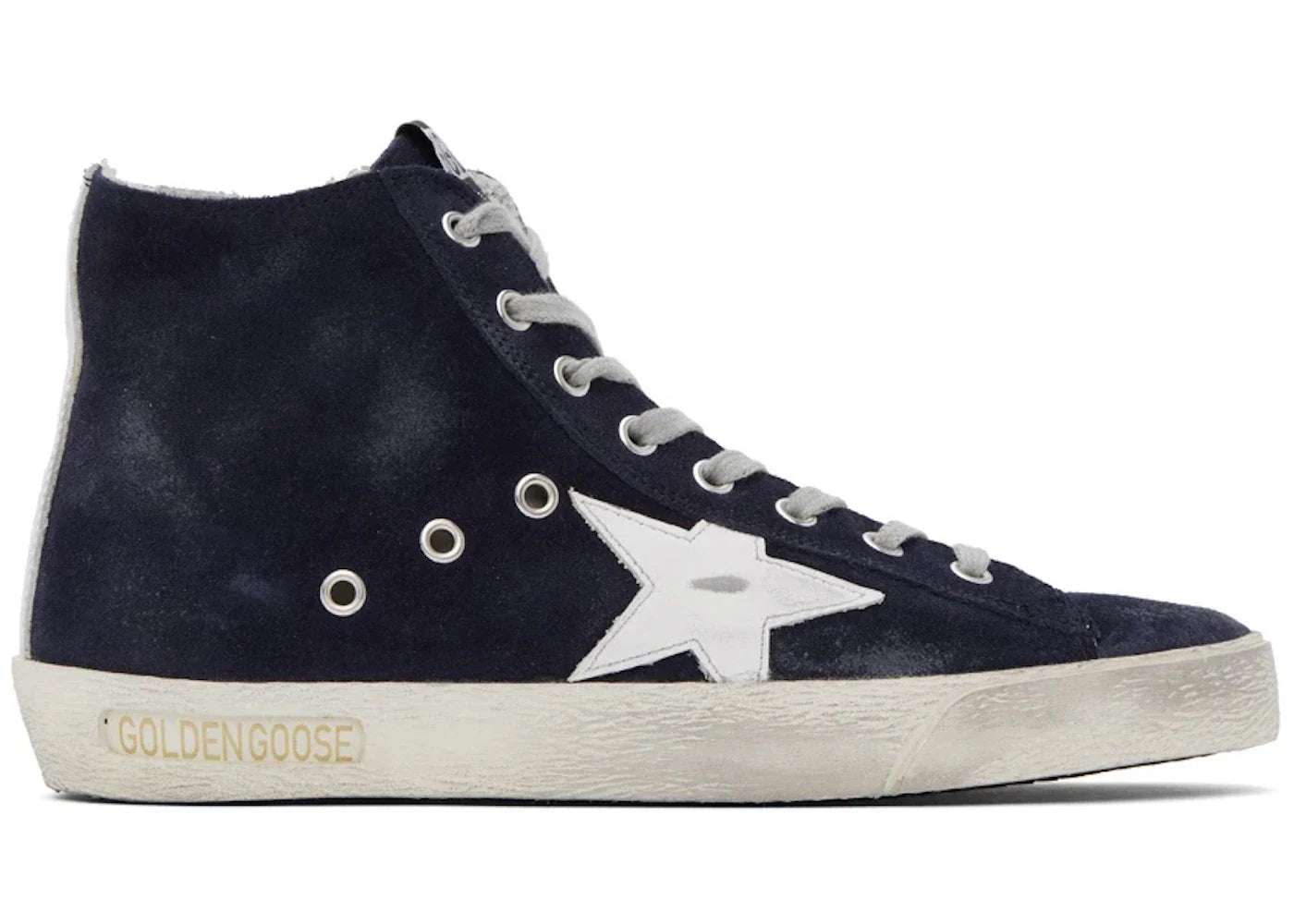 Golden Goose Francy Suede Night Blue White