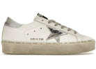 Golden Goose Hi Star White Silver Womens