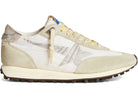 Golden Goose Marathon White Silver Star