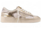 Golden Goose Stardan White Metallic Gold Womens