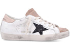 Golden Goose Superstar Milk Pink Dark Blue Womens