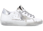 Golden Goose Superstar Silver Gold Mismatch Womens