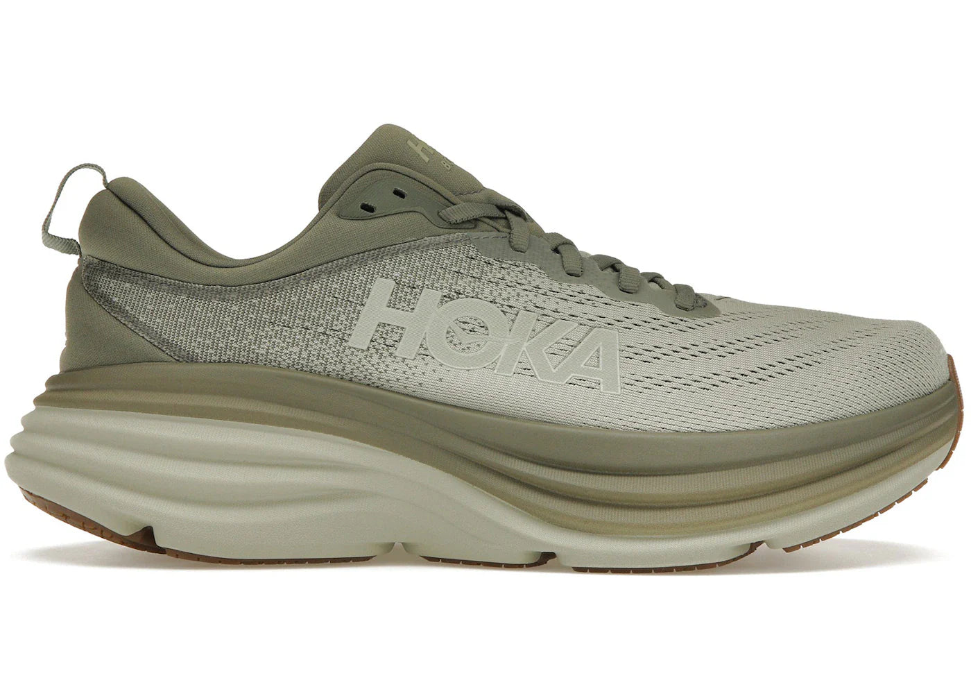Hoka One One Bondi 8 Slate Barley