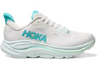 Hoka One One Clifton 10 White Cielo Blue Womens