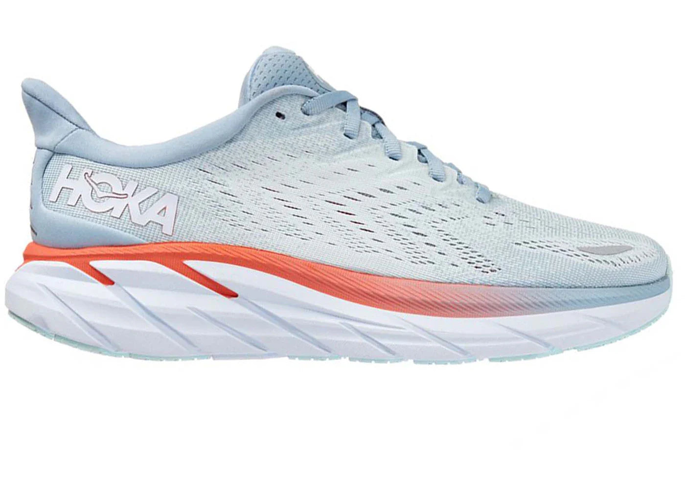 Hoka One One Clifton 8 Blue Fog Womens